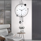 Battery Operated Modern Black Wall Decor — 30" - View 5