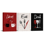Framed Fabric Canvas Wall Art — 12"