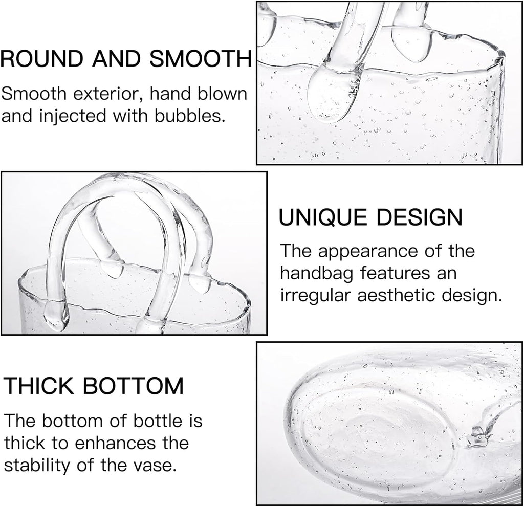 Glass Flower Vase - View 3