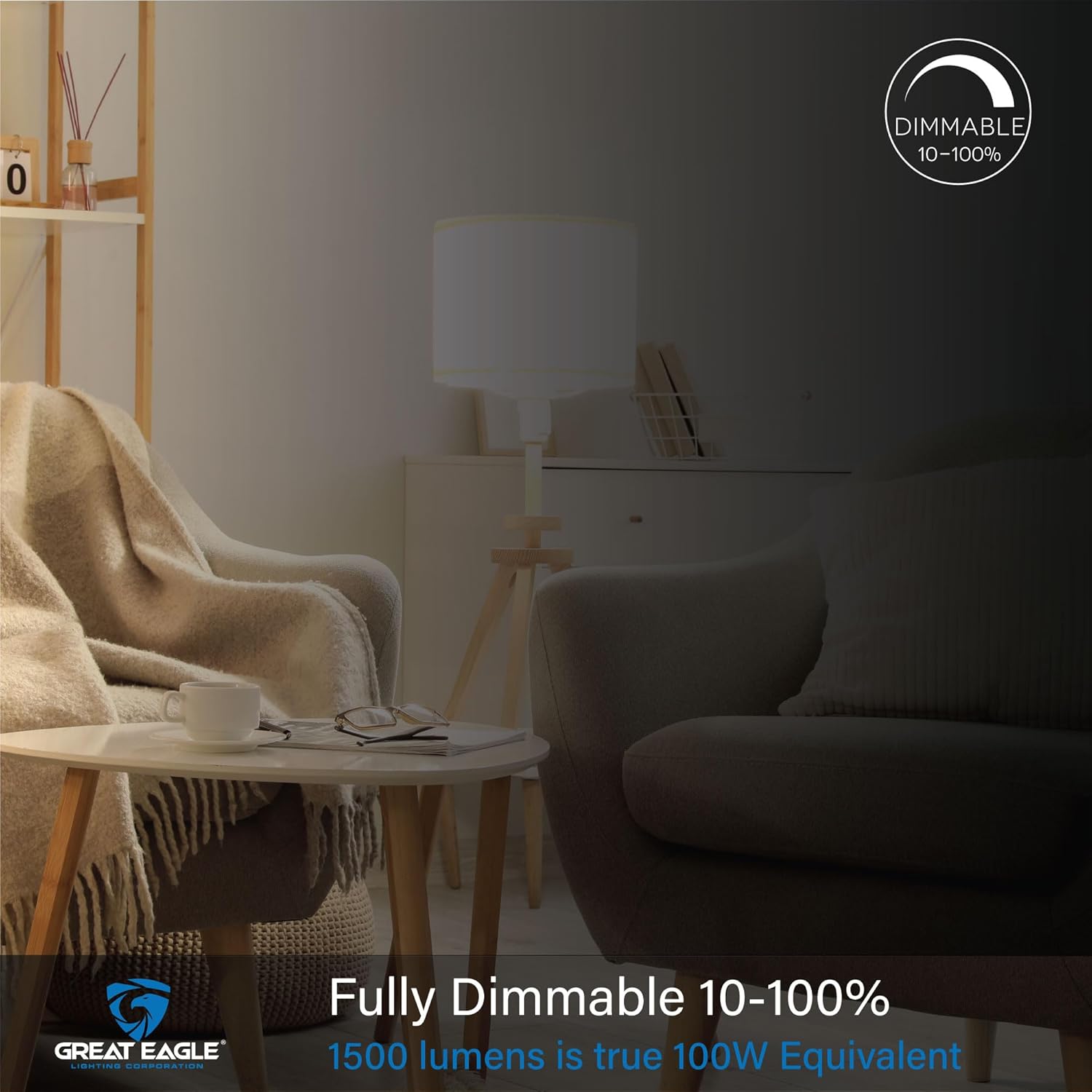Dimmable White Smart Bulb - View 8