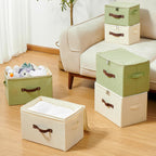 Linen Beige Storage Bin — Set of 1 - View 6