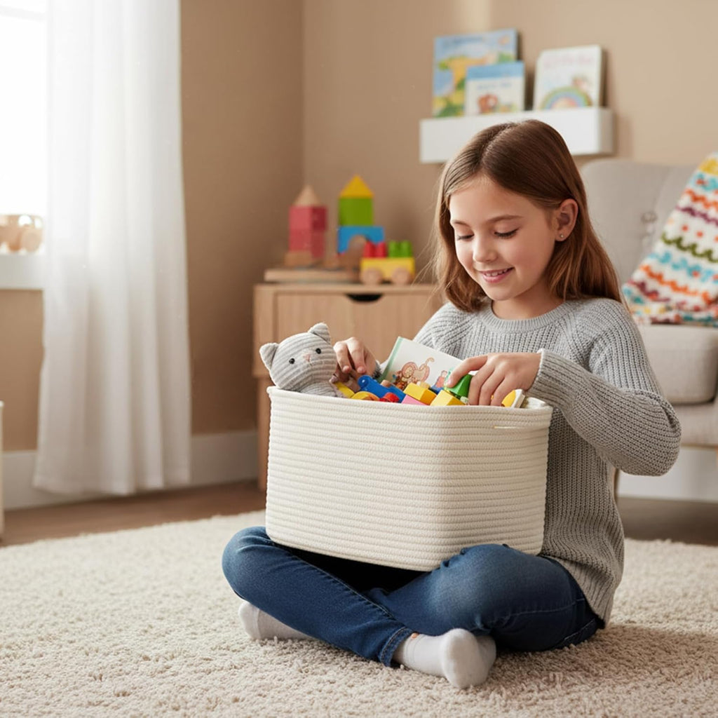 Fabric Storage Bin — 15" - View 8