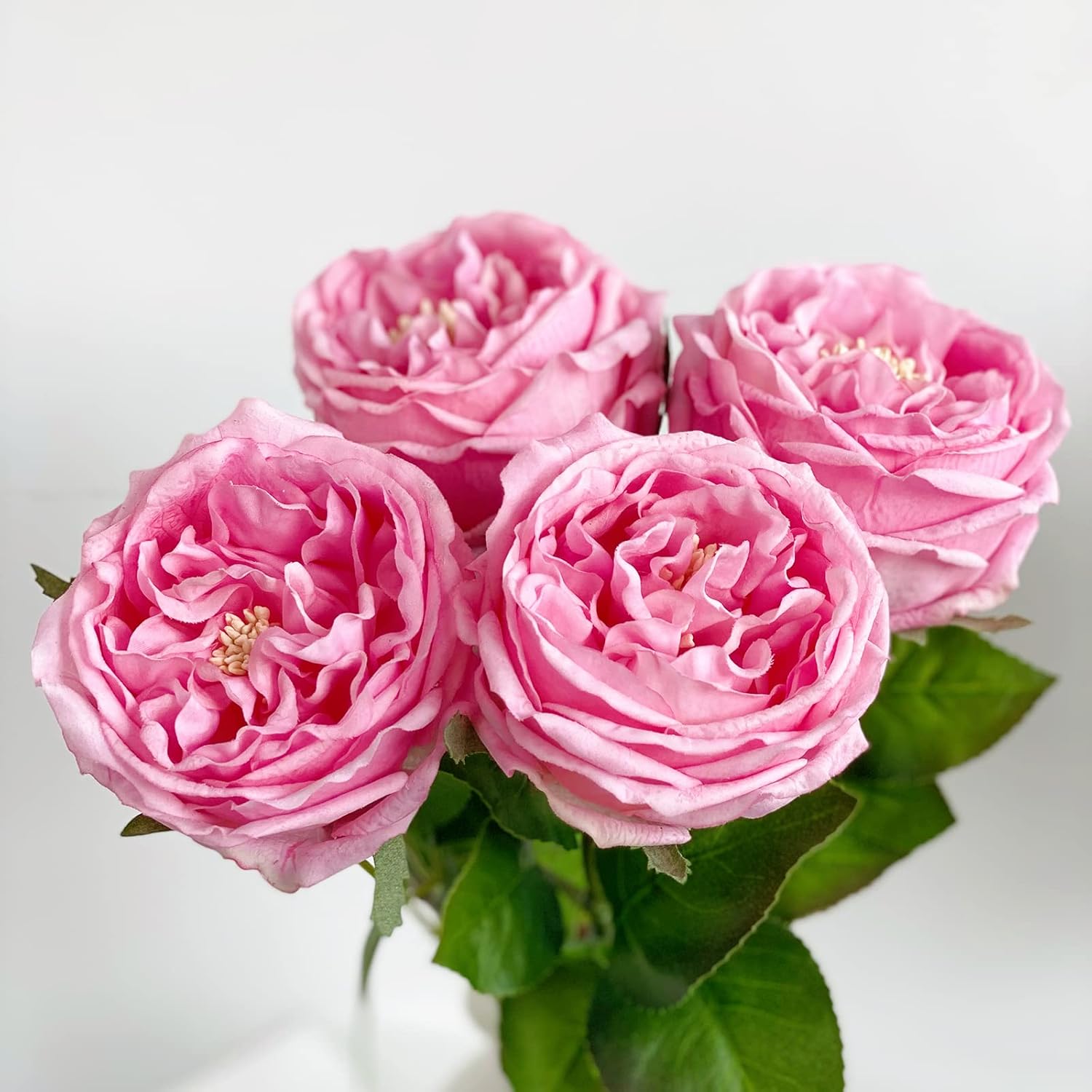 Gold Artificial Flowers — 3.5" — Pink