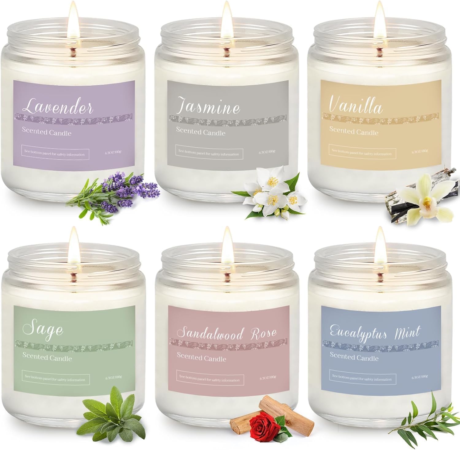 Wood Scented Candle