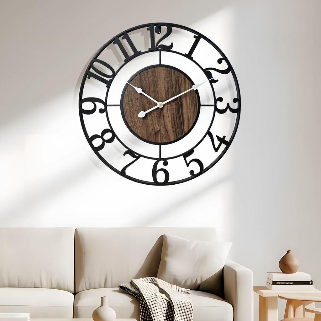 Battery Operated Farmhouse Black Wall Art — 30" - View 3
