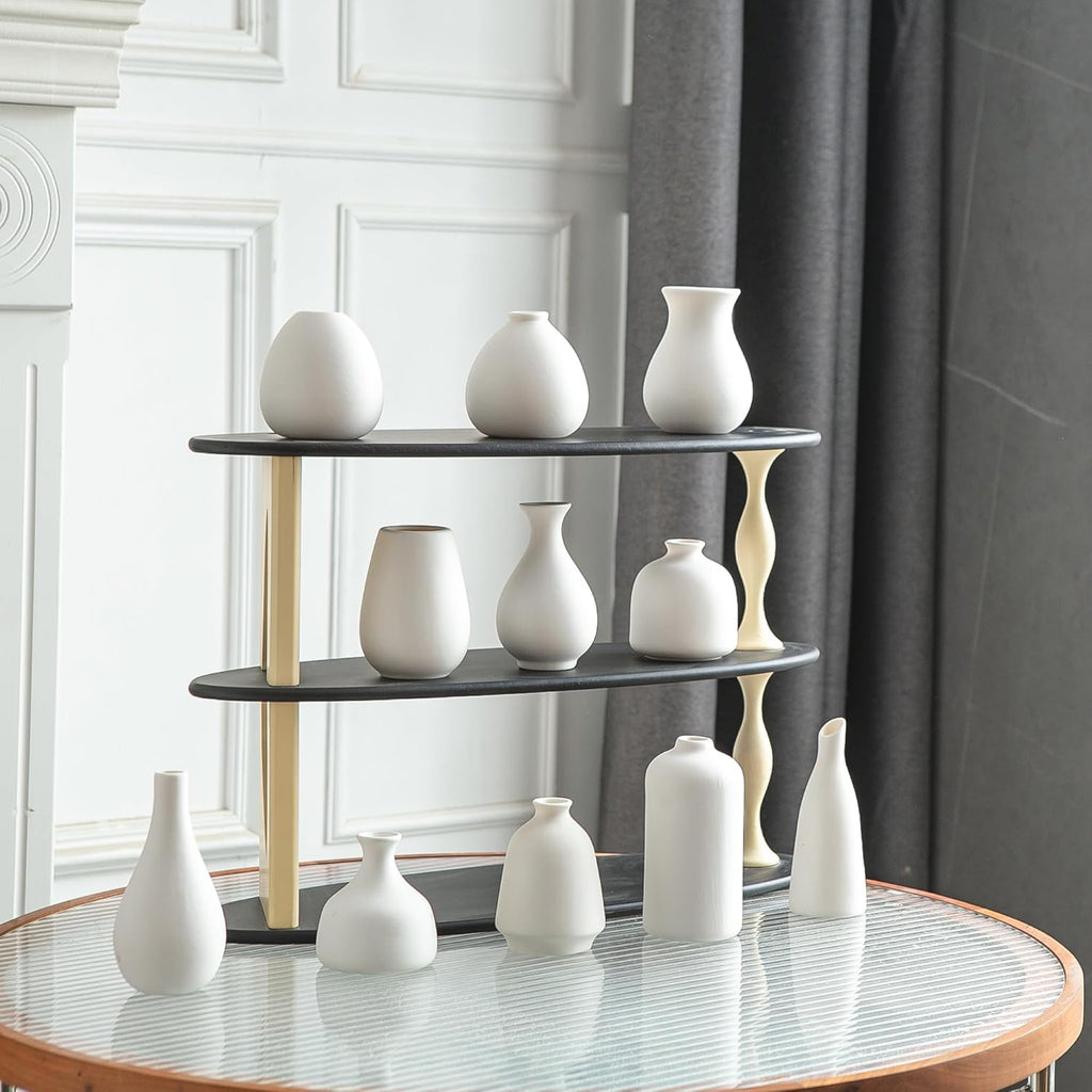 Boho Black Vase Set — Set of 11 - View 9
