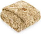 Beige Throw Pillow — 55" — Tie-dye Khaki