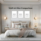 Framed Modern Beige Canvas Wall Art — 16x24 - View 7