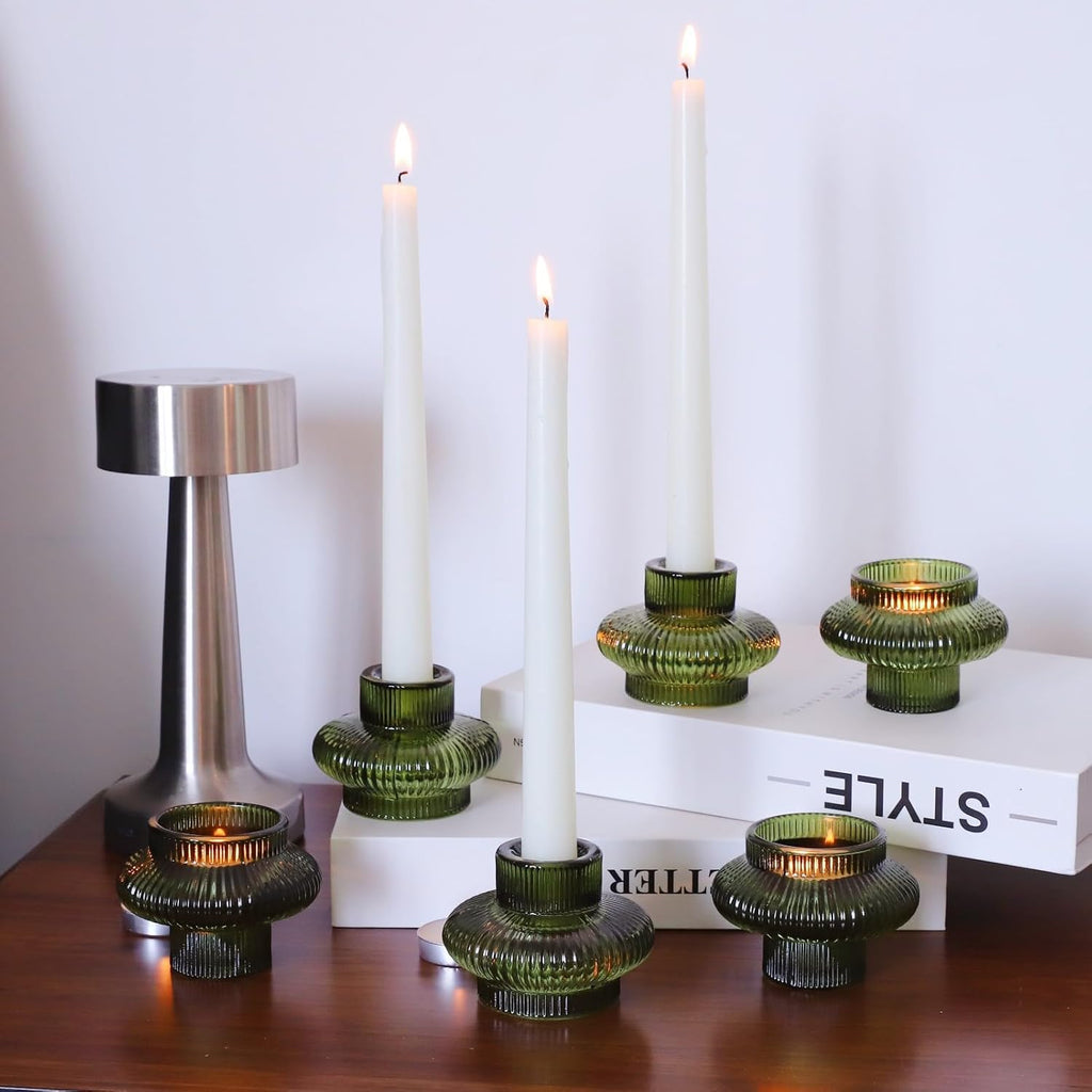 Brown Candle — Set of 6 - View 5