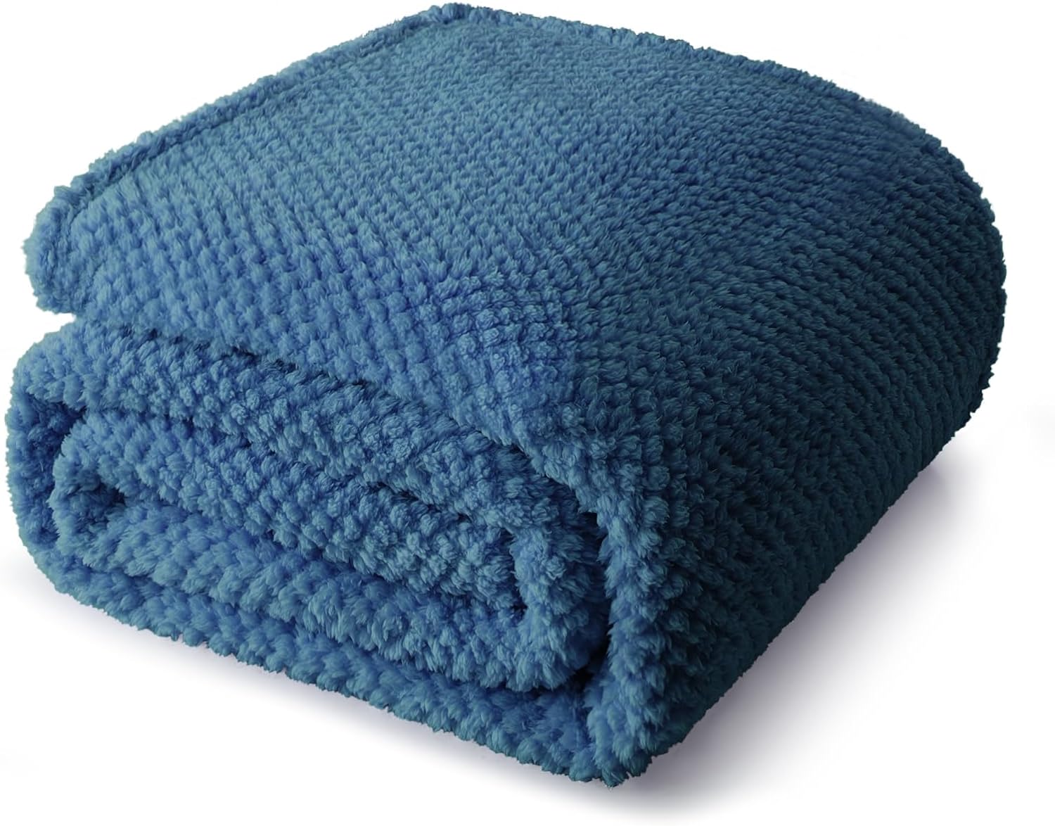 Black Throw Pillow — 70" — Navy Blue