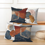 Boho Fabric Throw Pillow Cover — 18" - View 5
