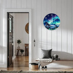 Battery Operated Modern Black Wall Clock — 16" - View 4