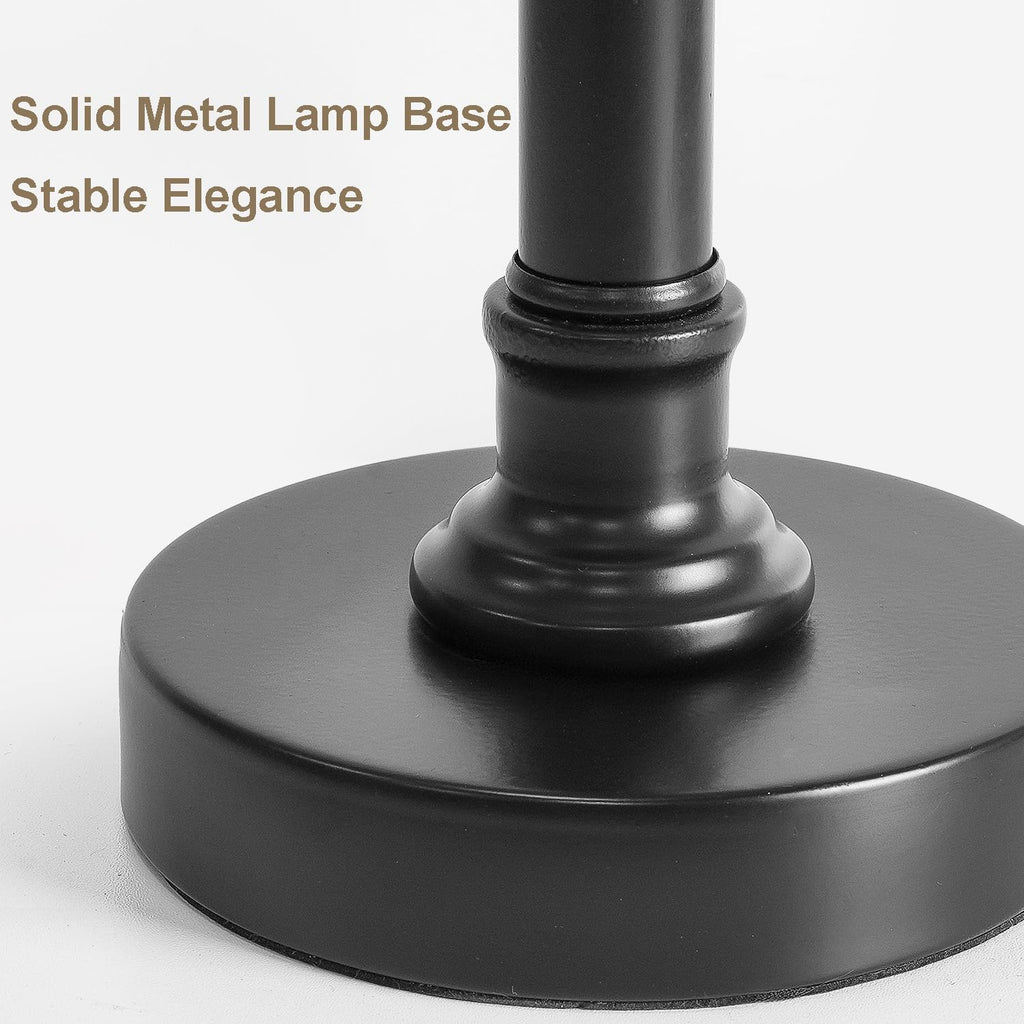Black Bedside Lamp — 19.5" - View 6
