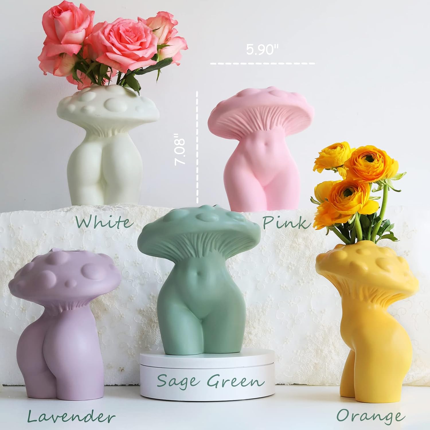 Boho Gold Vase - View 4