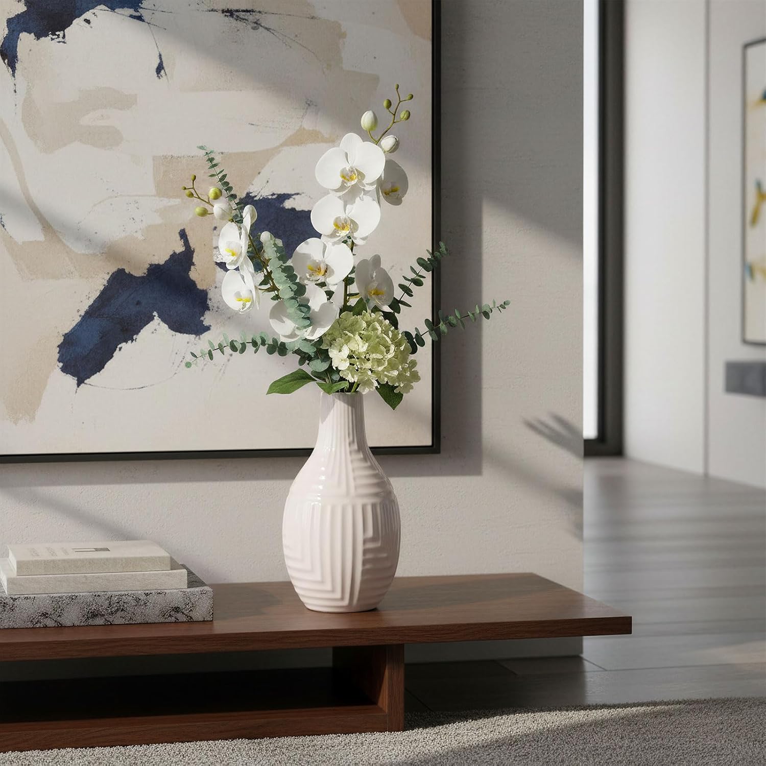 Modern Green Vase — 9.4" - View 4