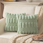 Velvet Boho Fabric Throw Pillow Cover — 24" - View 7