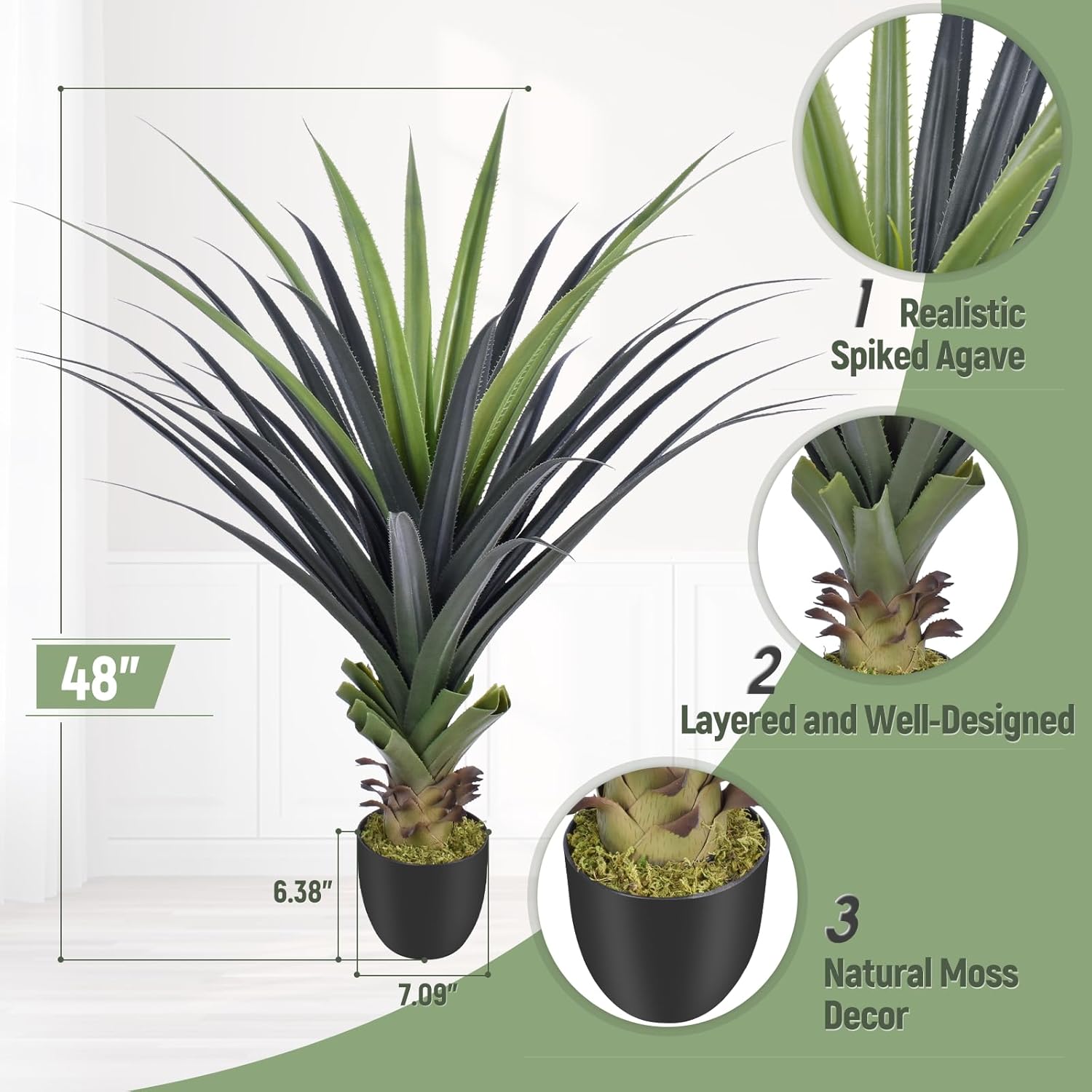 Artificial Plant — 48" - View 5