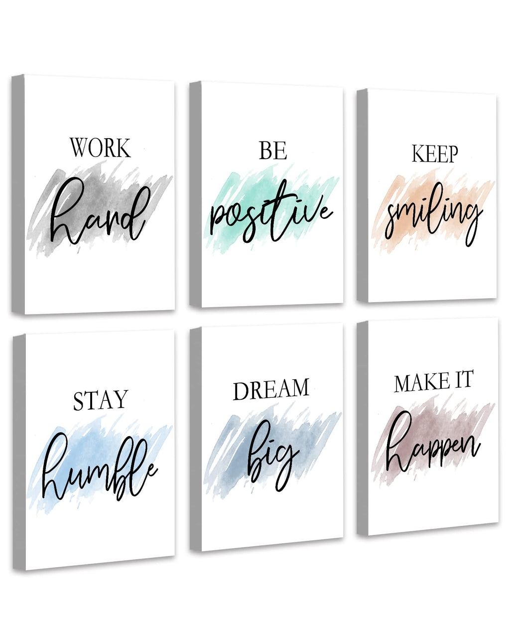 Beige Framed Wall Art — 12"
