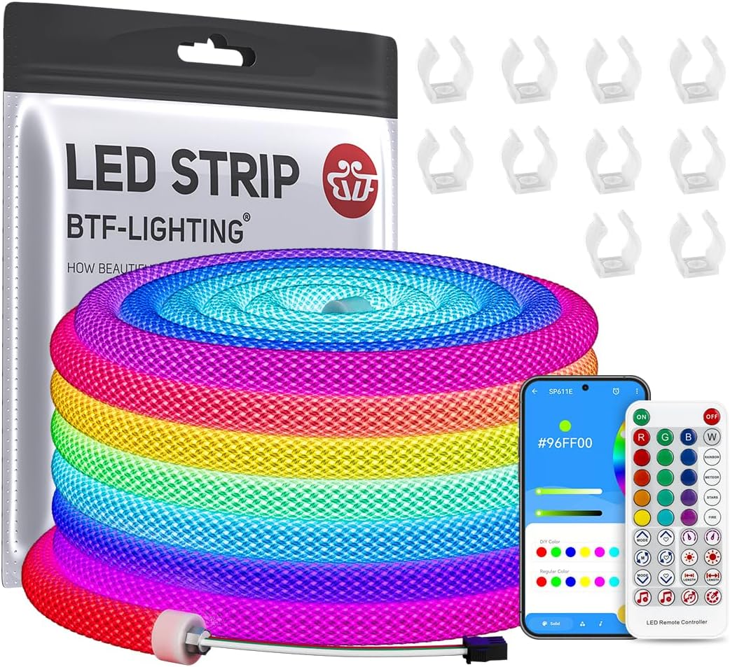 USB Metal LED Strip Light — 16.4 FT-USB Controller Kit