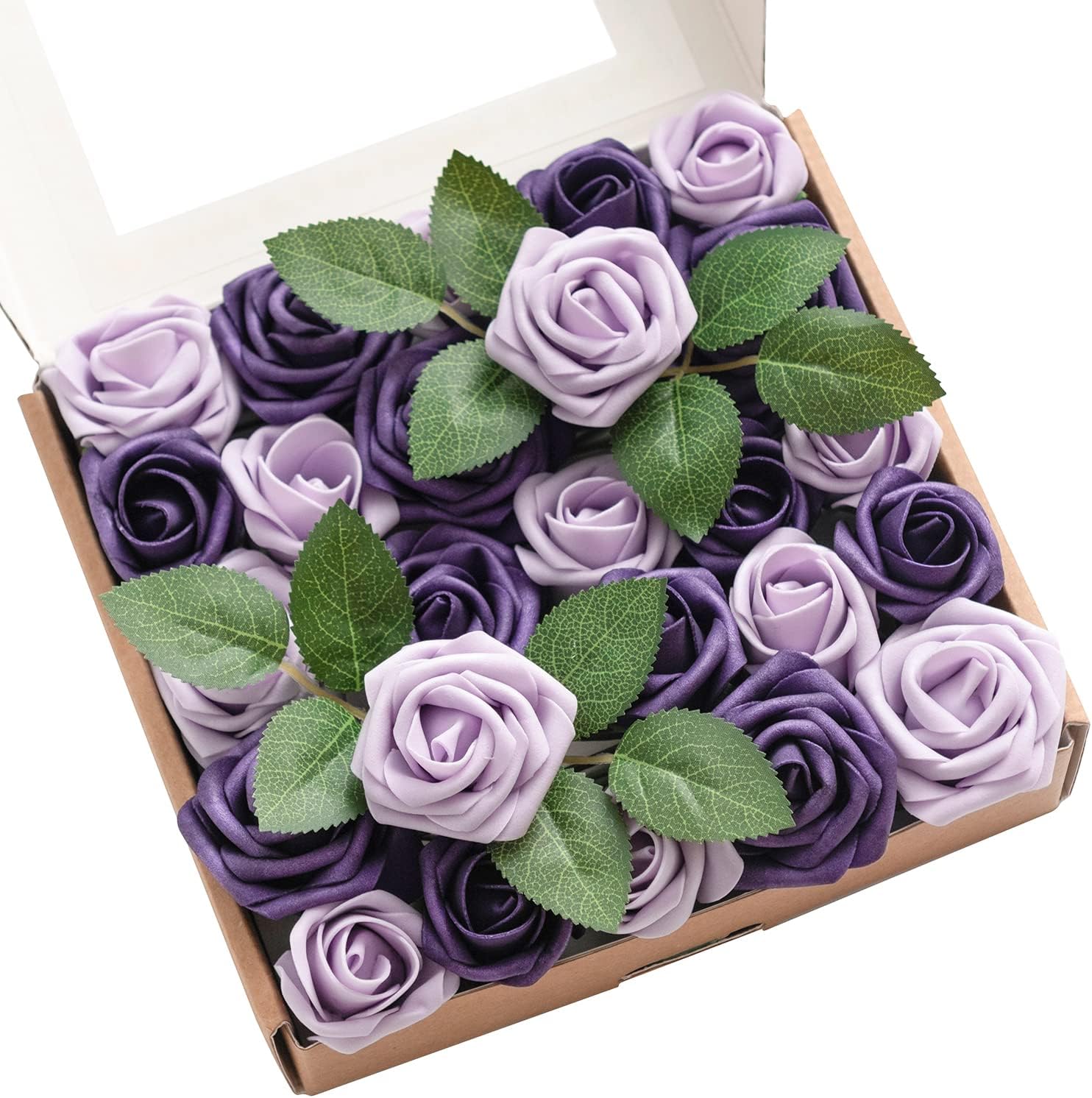 Blue Artificial Plant — 1.5" — Lilac & Purple