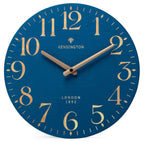 Battery Operated Beige Wall Clock — 12"