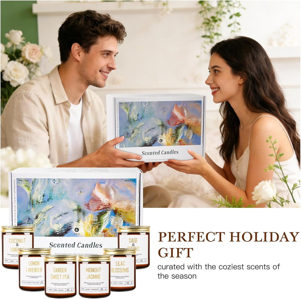 Soy Brown Scented Candle - View 5