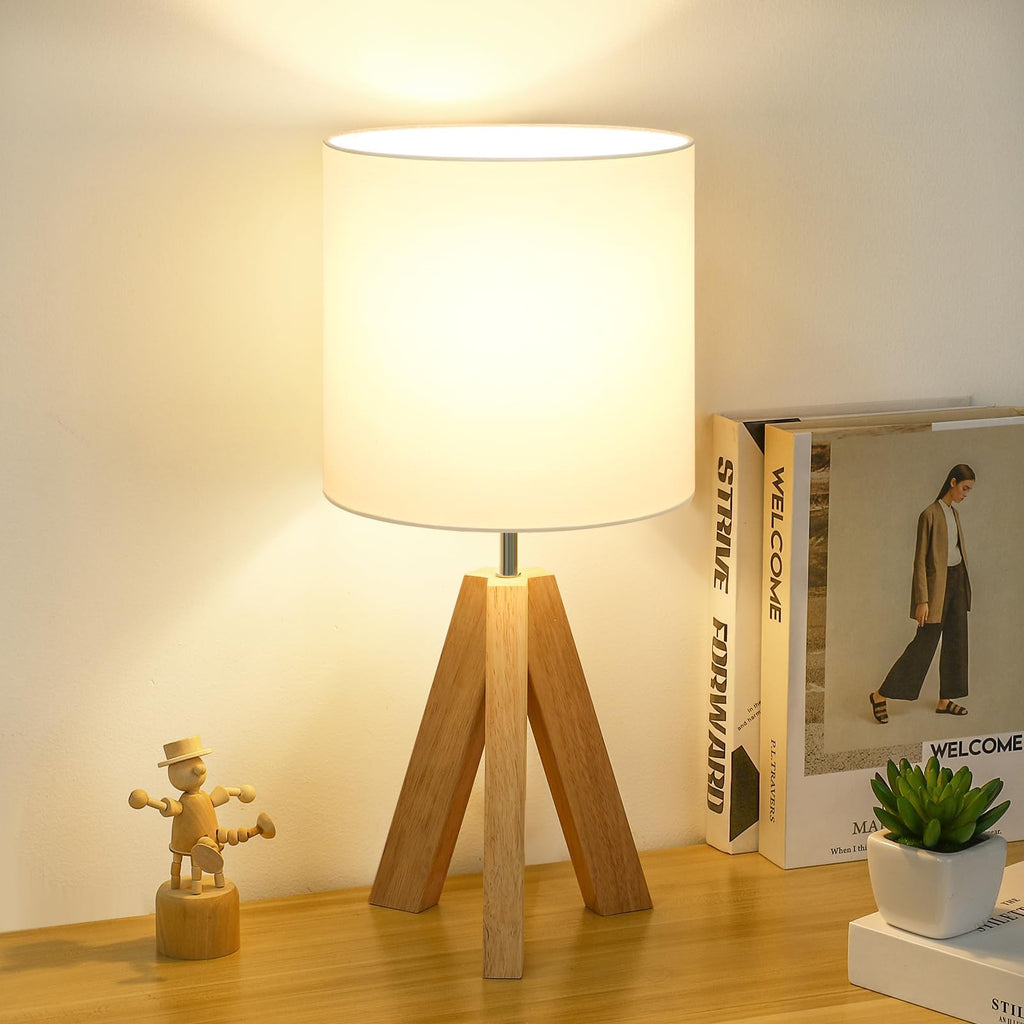 Boho Beige Desk Lamp