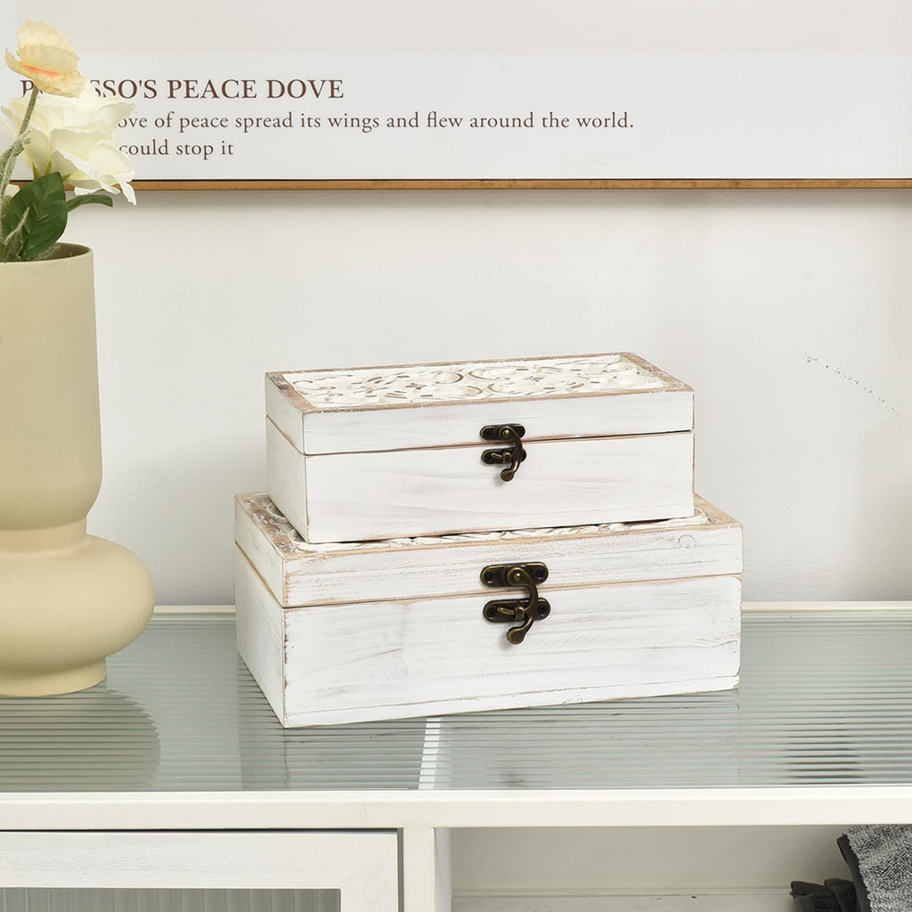 Farmhouse Brown Storage Basket — Set of 2