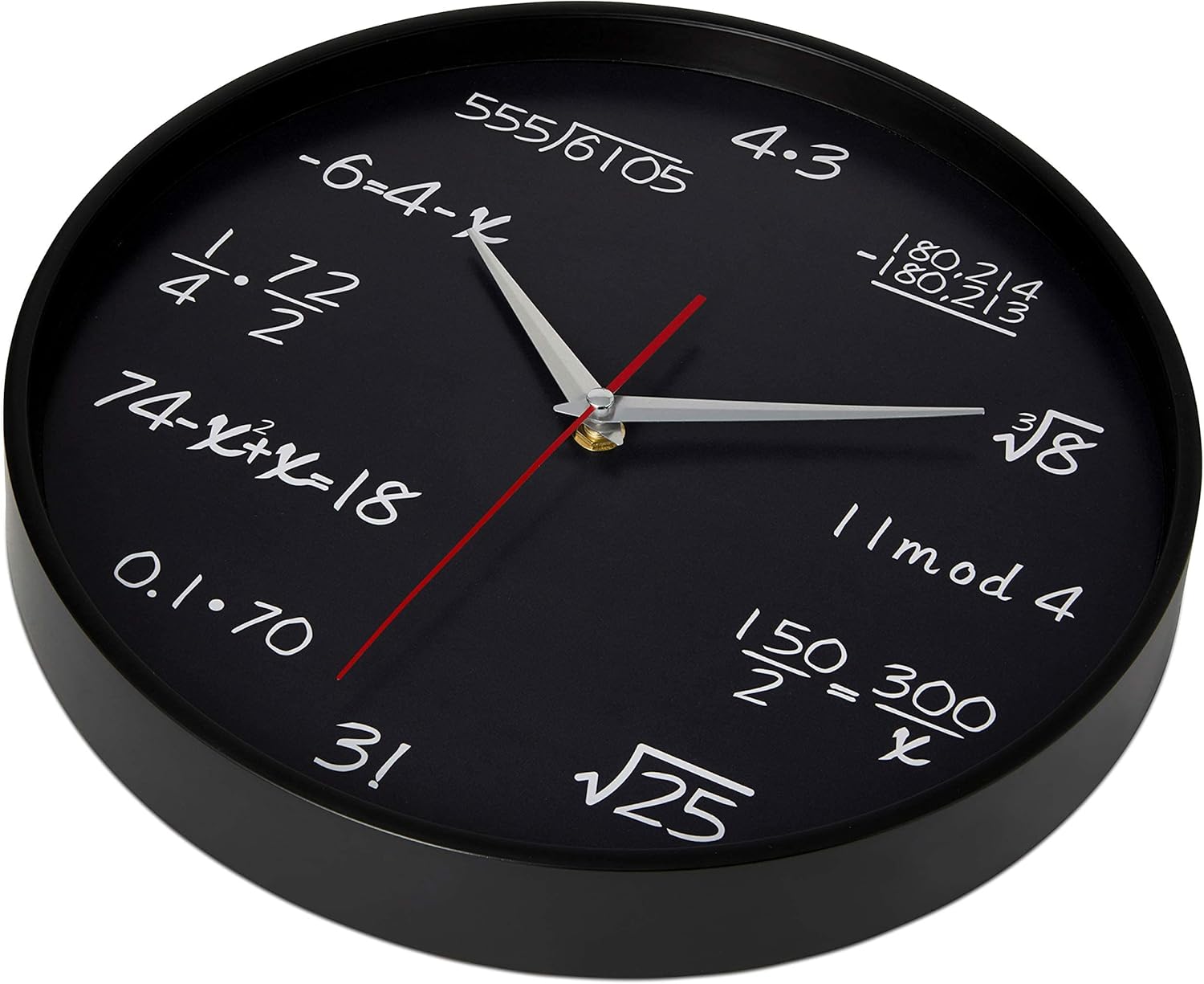 Battery Operated Wall Clock — 12" - View 7