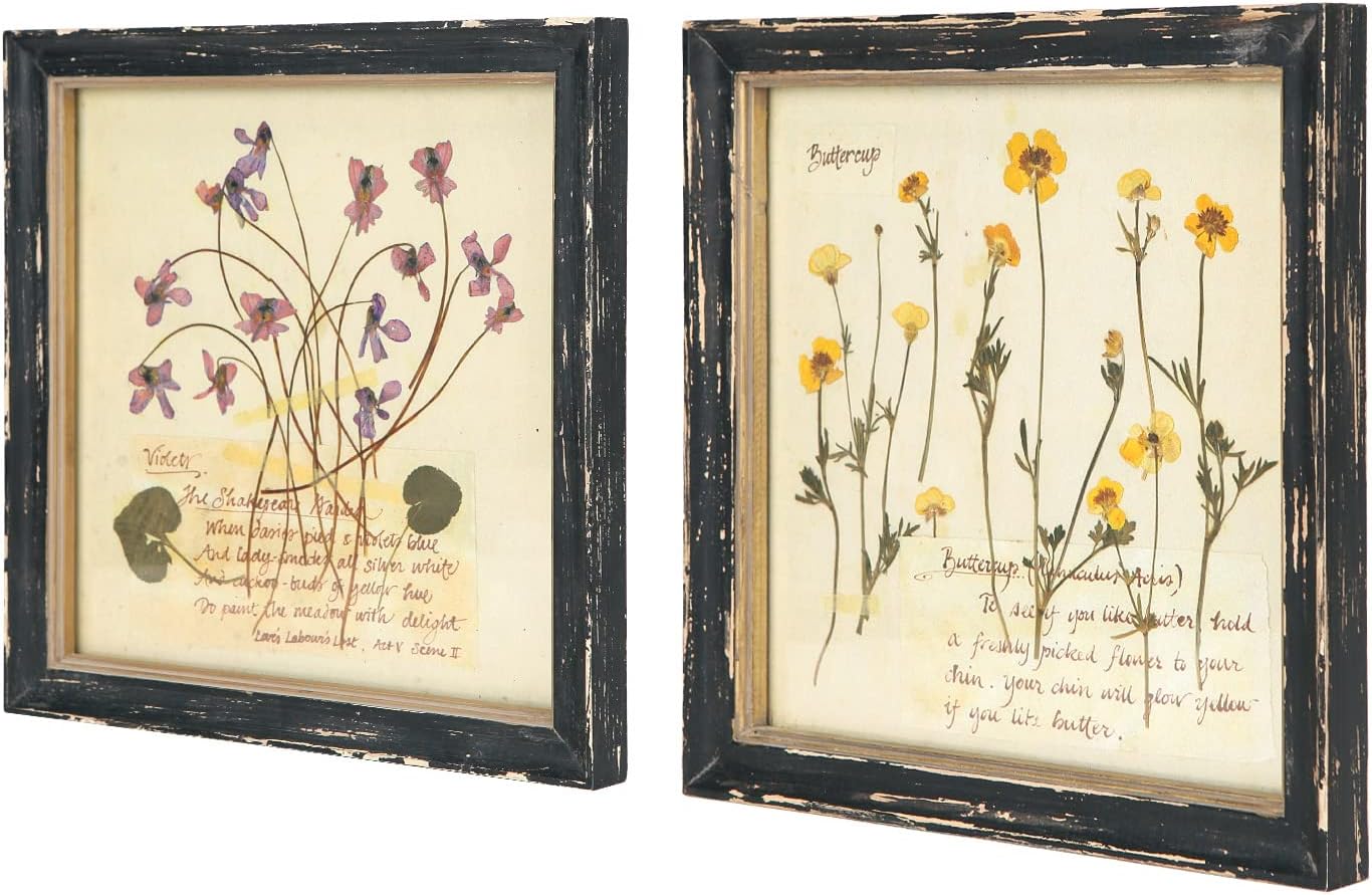 Framed Wood Wall Art — 10" — Picture-03