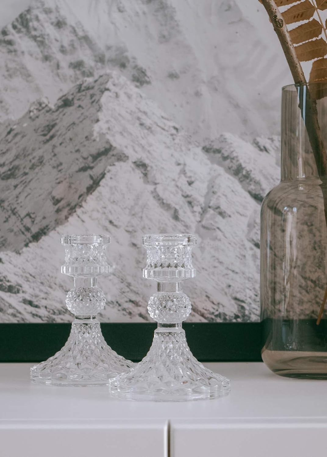 Luxe Glass Candle — 8" - View 4