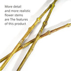 Beige Artificial Flowers — 5" - View 3