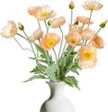 Orange Artificial Plant — Light Peach