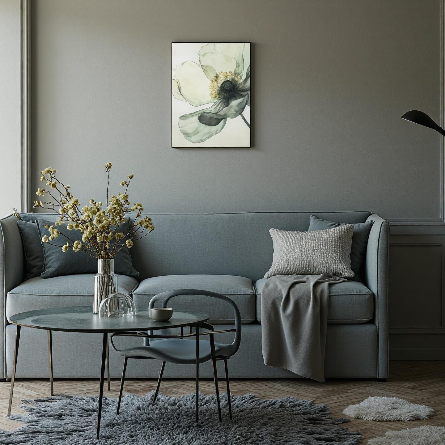 Boho Brown Canvas Wall Art — 12" - View 7