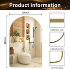 Farmhouse Black Vanity Mirror — 28" - View 2