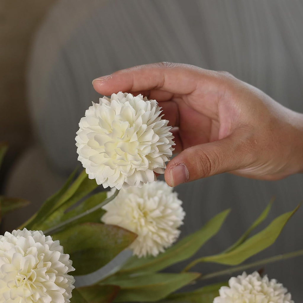 Beige Artificial Flowers — 27" - View 5