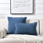 Boho Beige Throw Pillow Cover — 18" - View 7