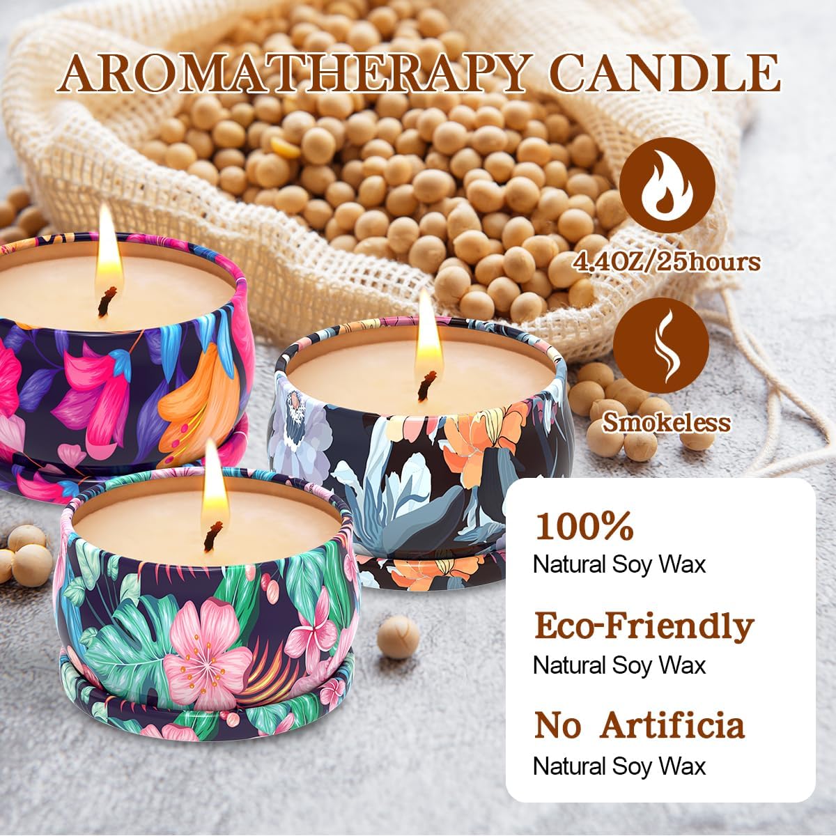 Soy Wax Scented Candle - View 4