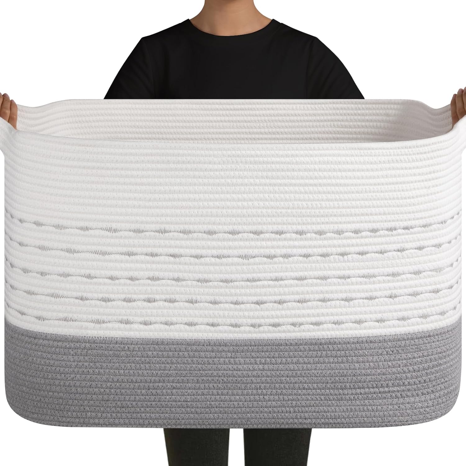 Boho Black Throw Pillow — Gradient Grey