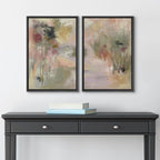 Framed Modern Fabric Wall Art — 24" - View 4