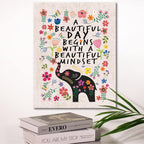 Boho Red Wall Decor - View 3