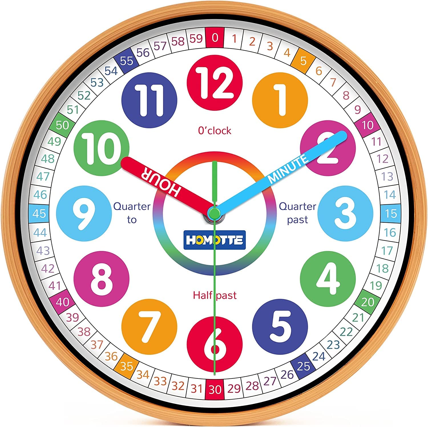 Round Wall Clock — 10"
