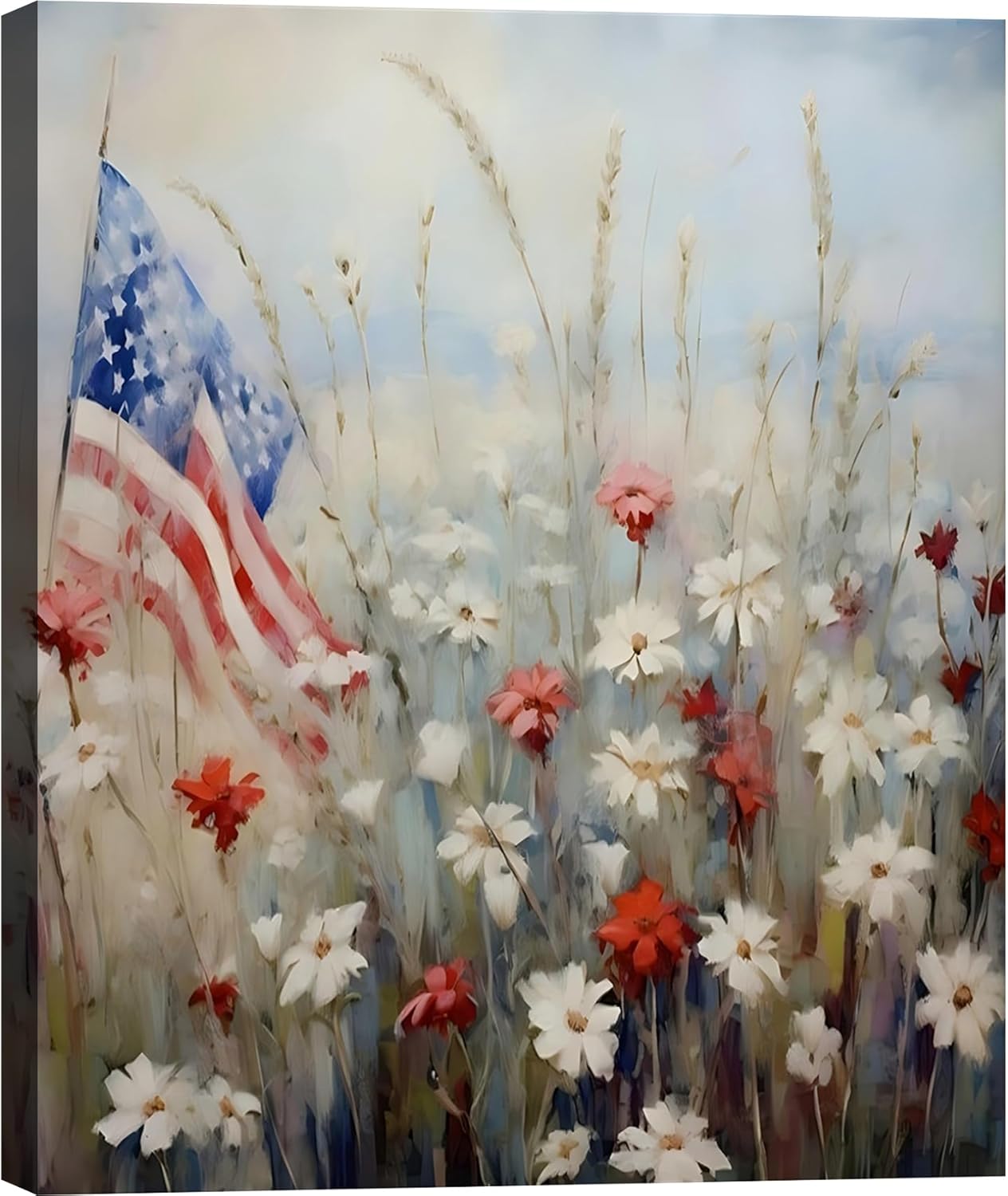 Framed Fabric Wall Decor — 12" — Picture 38
