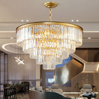 Adjustable Luxe Black Chandelier - View 6