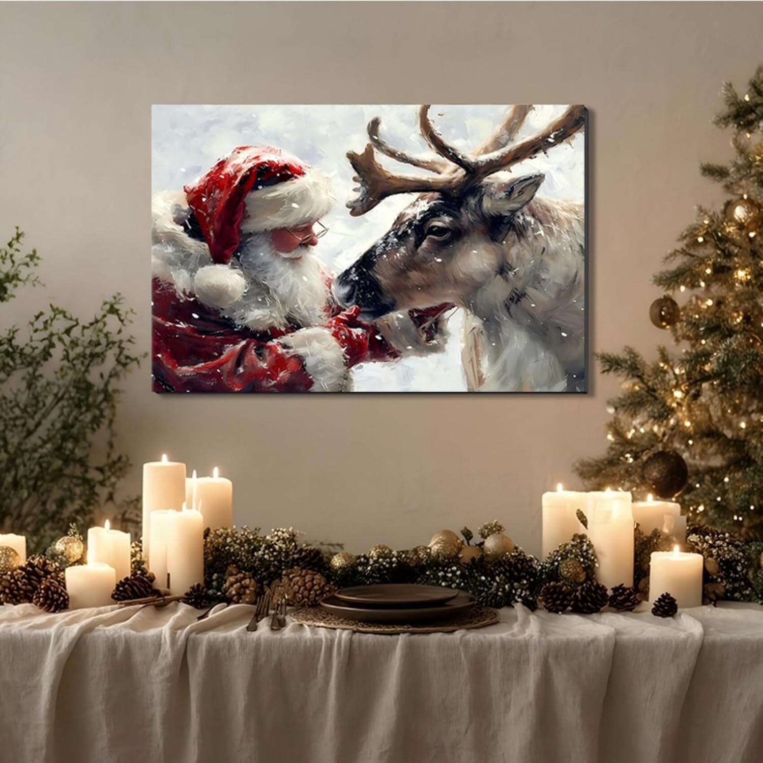 Framed Farmhouse Metal Wall Art — 20" - View 2