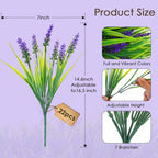 Purple Artificial Plant - View 2