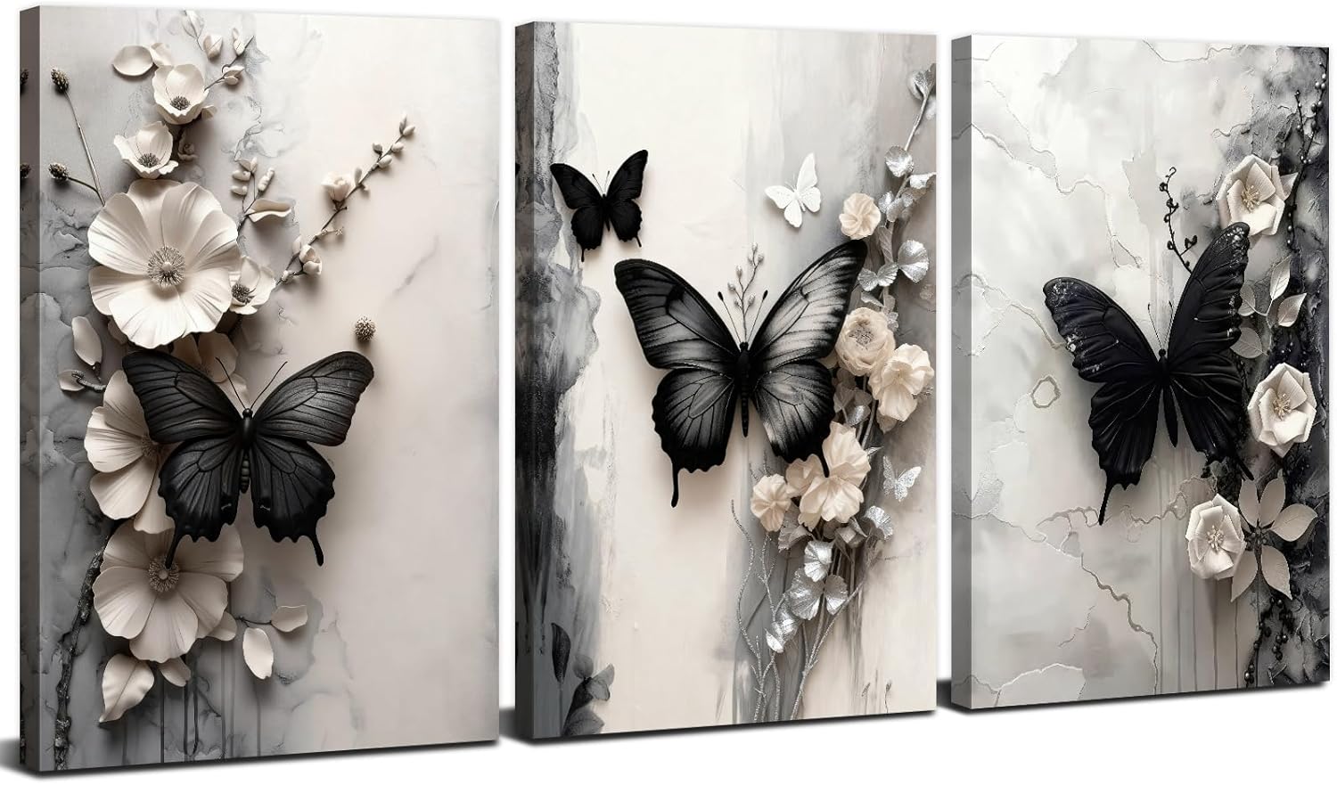 Black Wall Art — 16" — 24"L x 16"W