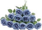 Blue Artificial Flowers — Dusty Blue