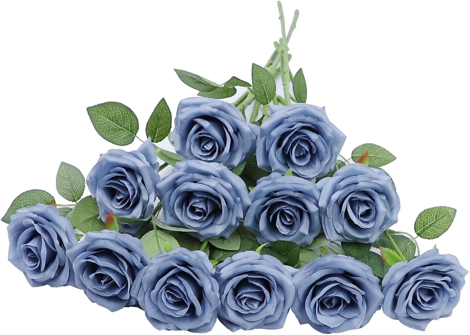 Blue Artificial Flowers — Dusty Blue