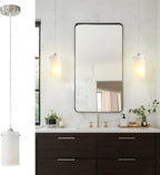 Adjustable Modern Black Chandelier — 1-Light - View 3
